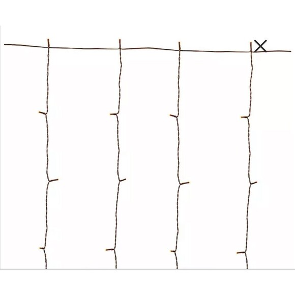 CHRISTMAS Real Living Solar LED String Lights Warm White 23 Feet Christmas Out… - Picture 8 of 12